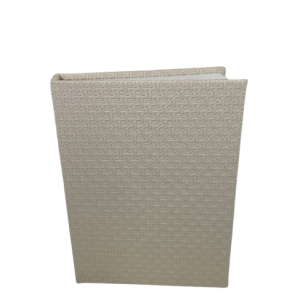 Caixa Livro Trama Off-White M