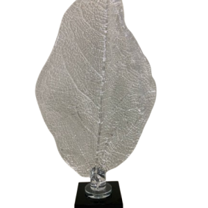 Escultura Pena em Acrílico e Cristal