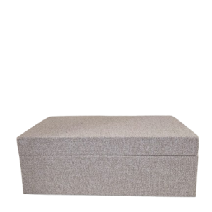 Caixa Decorativa em Linho Claro M