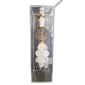 Cubo Decorativo de Acrílico em Madre Pérola Palinuro