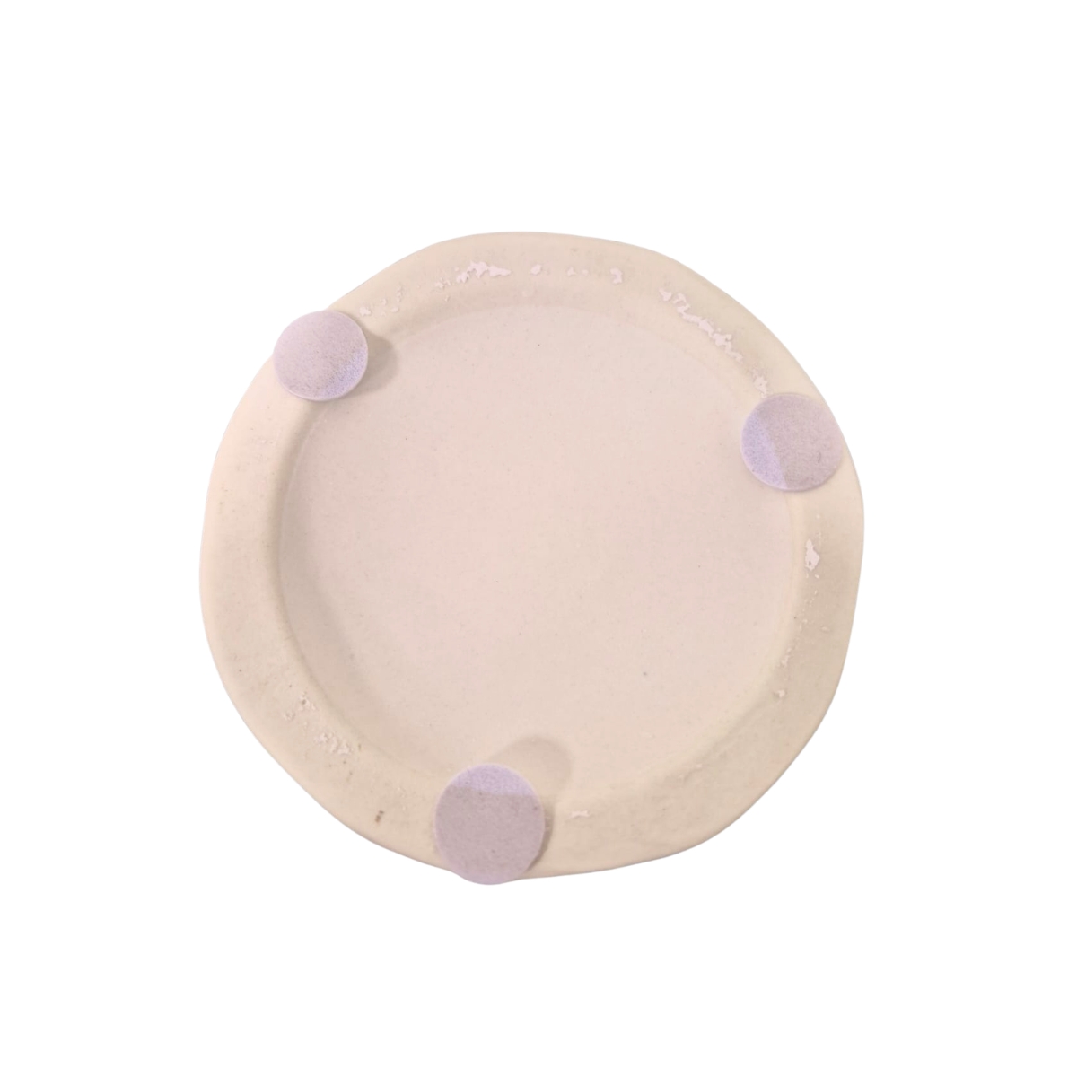 Vaso decorativo de cerâmica branco Burk Duo - Imagem 4