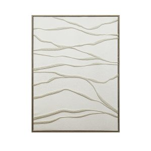 Quadro Decorativo Com Relevos Fendi 1