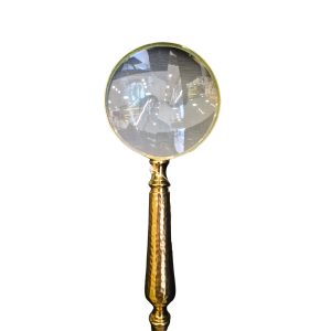 Lupa Decorativa Dourada