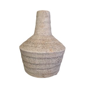 Vaso decorativo em cerâmica rústico Visby P