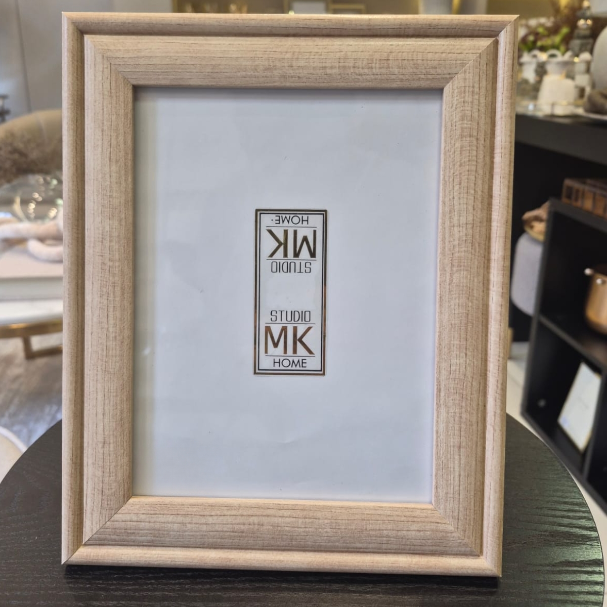 Porta Retrato em Madeira Clara com Textura M - Imagem 3