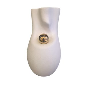 Vaso Decorativo de Cerâmica Detalhe Esfera Fiesoli M