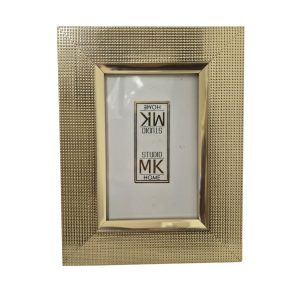 Porta Retrato com Detalhe em Esferas Douradas P