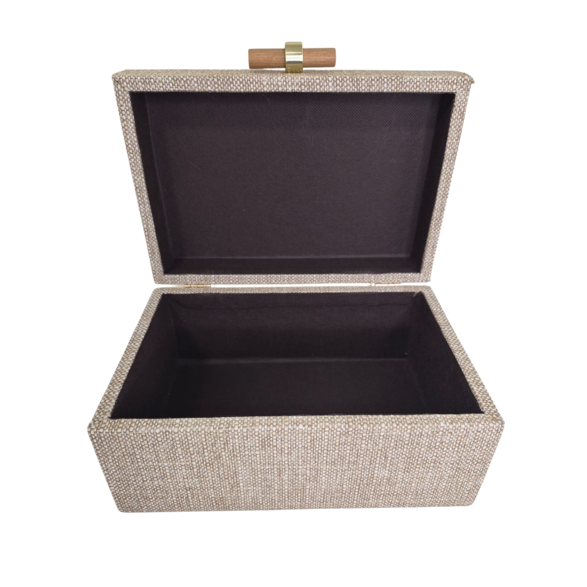 Caixa Decorativa Retangular Canvas Bicolor G - Imagem 3