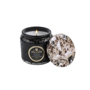 Vela Pote Vidro Ambre Lumiere Voluspa 35 Horas