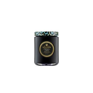 Vela Pote de Vidro G Maison French Linen Voluspa - 100h