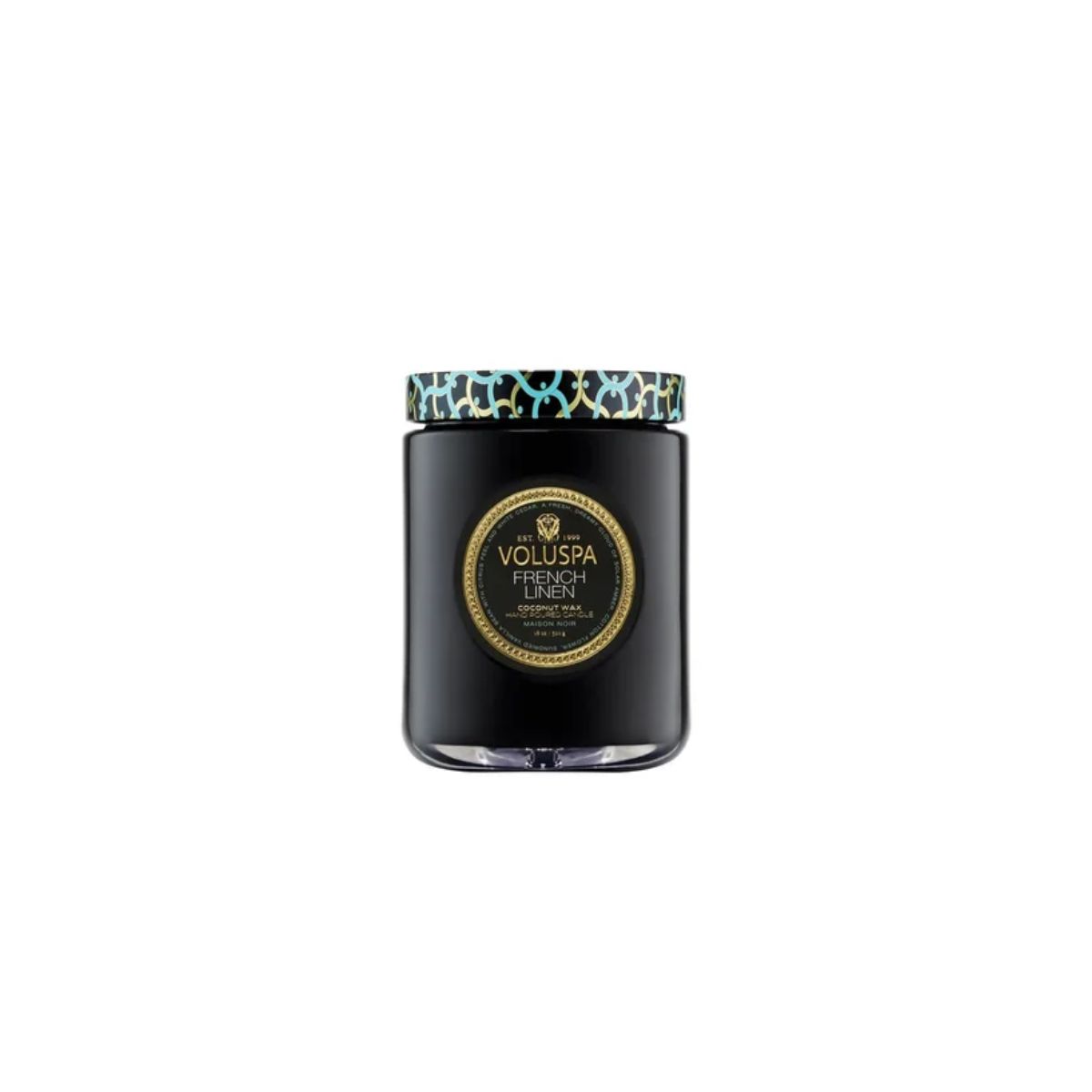 Vela Pote de Vidro G Maison French Linen Voluspa - 100h