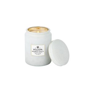 Vela Voluspa Pote de Vidro g Bourbon Vanille - 100H