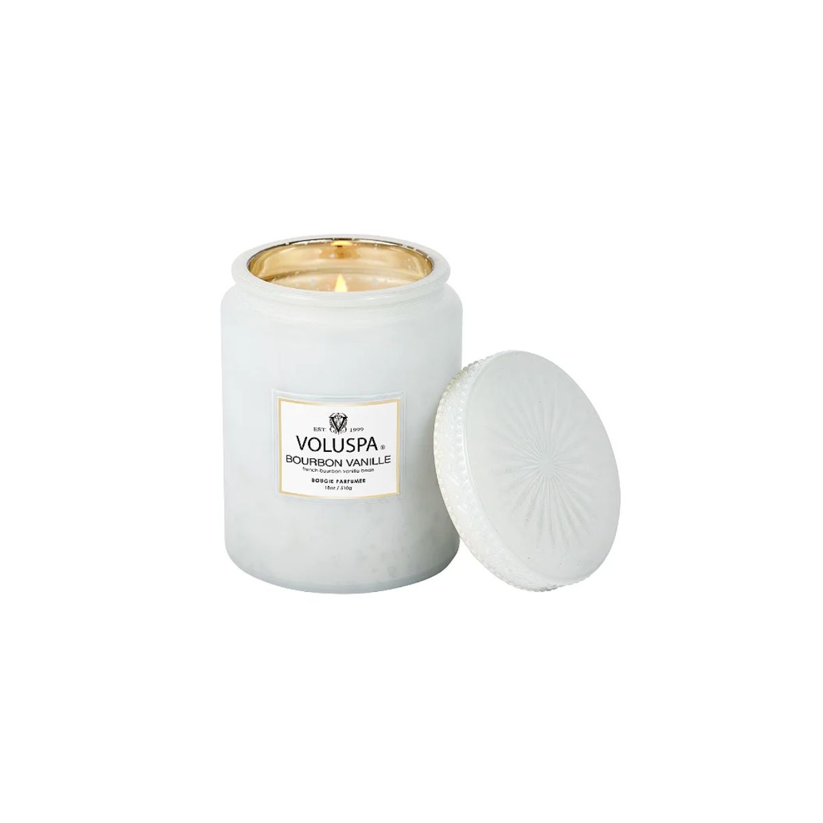 Vela Voluspa Pote de Vidro g Bourbon Vanille - 100H