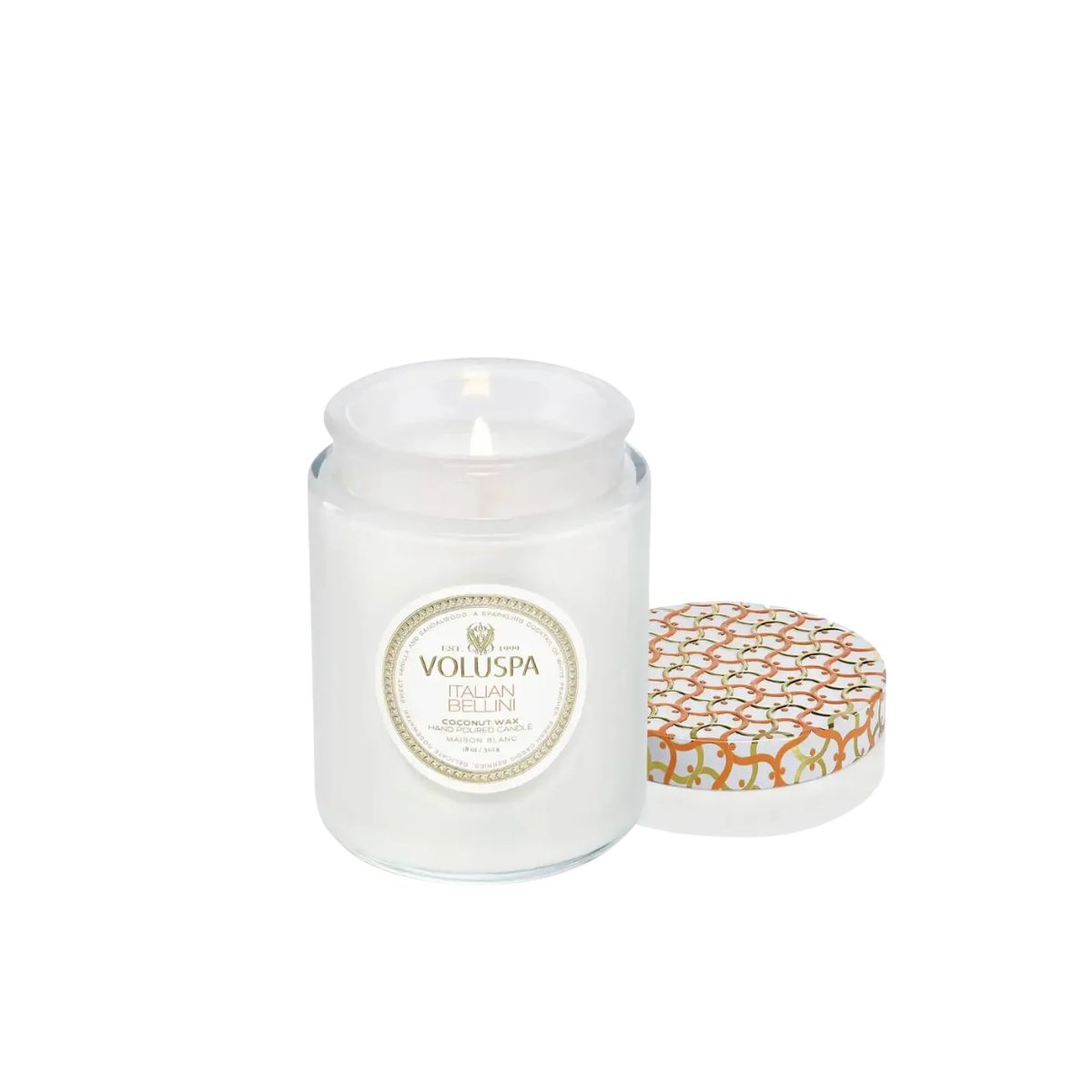 Vela Pote de Vidro Maison Italian Bellini Voluspa 100 Horas - Imagem 2