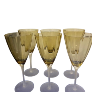 Set de Taças de Vinho Âmbar