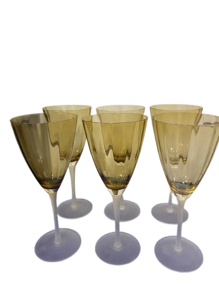 Set de Taças de Vinho Âmbar