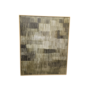 QUADRO EM CANVAS  TEXTURIZADO  VERDE
