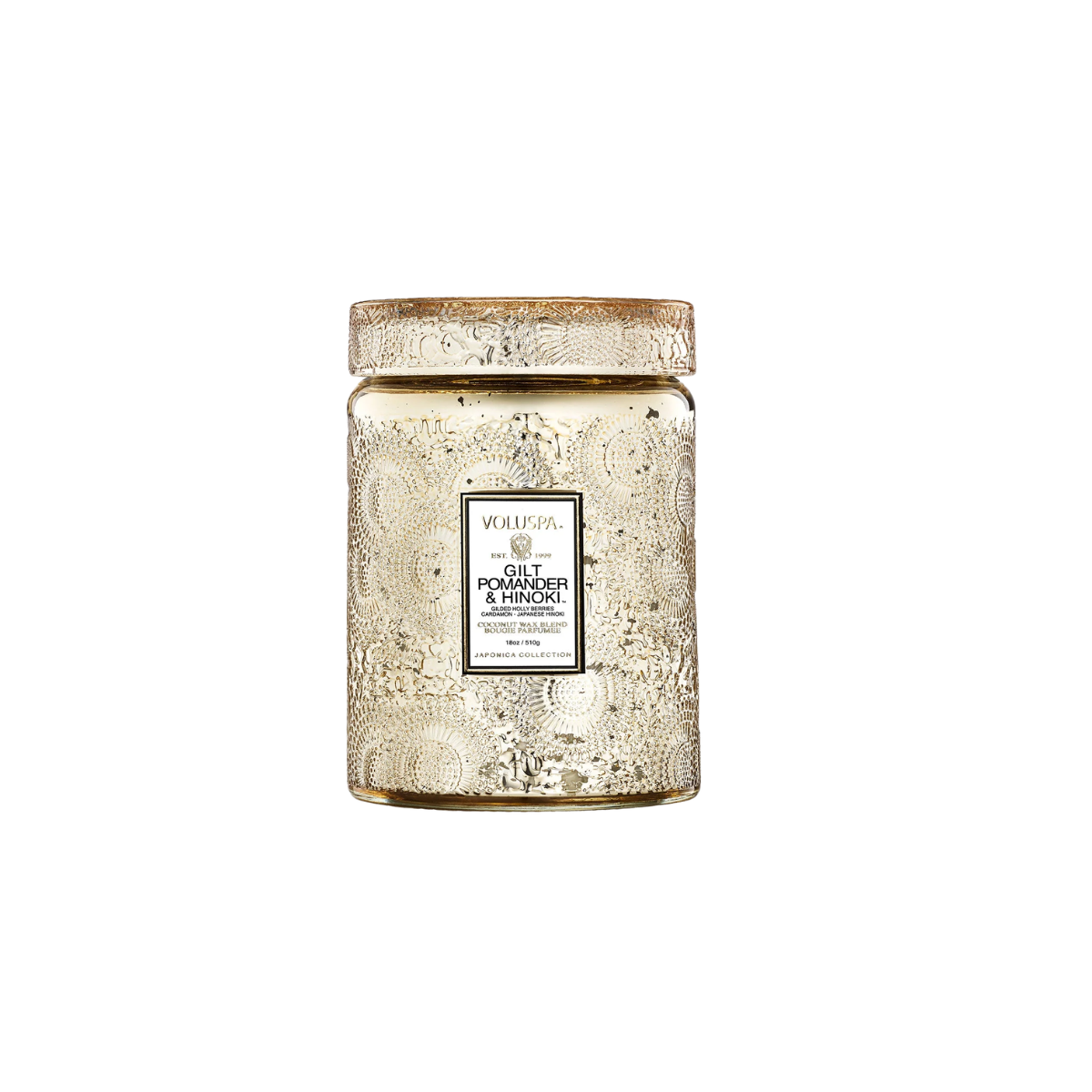 Vela Voluspa Gilt Pomander & Hinoki - 100H