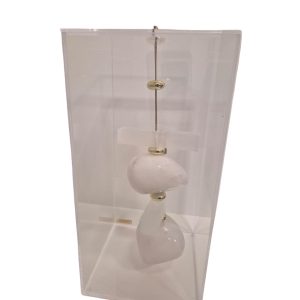 Cubo Decorativo de Acrílico com Pedras Iluma