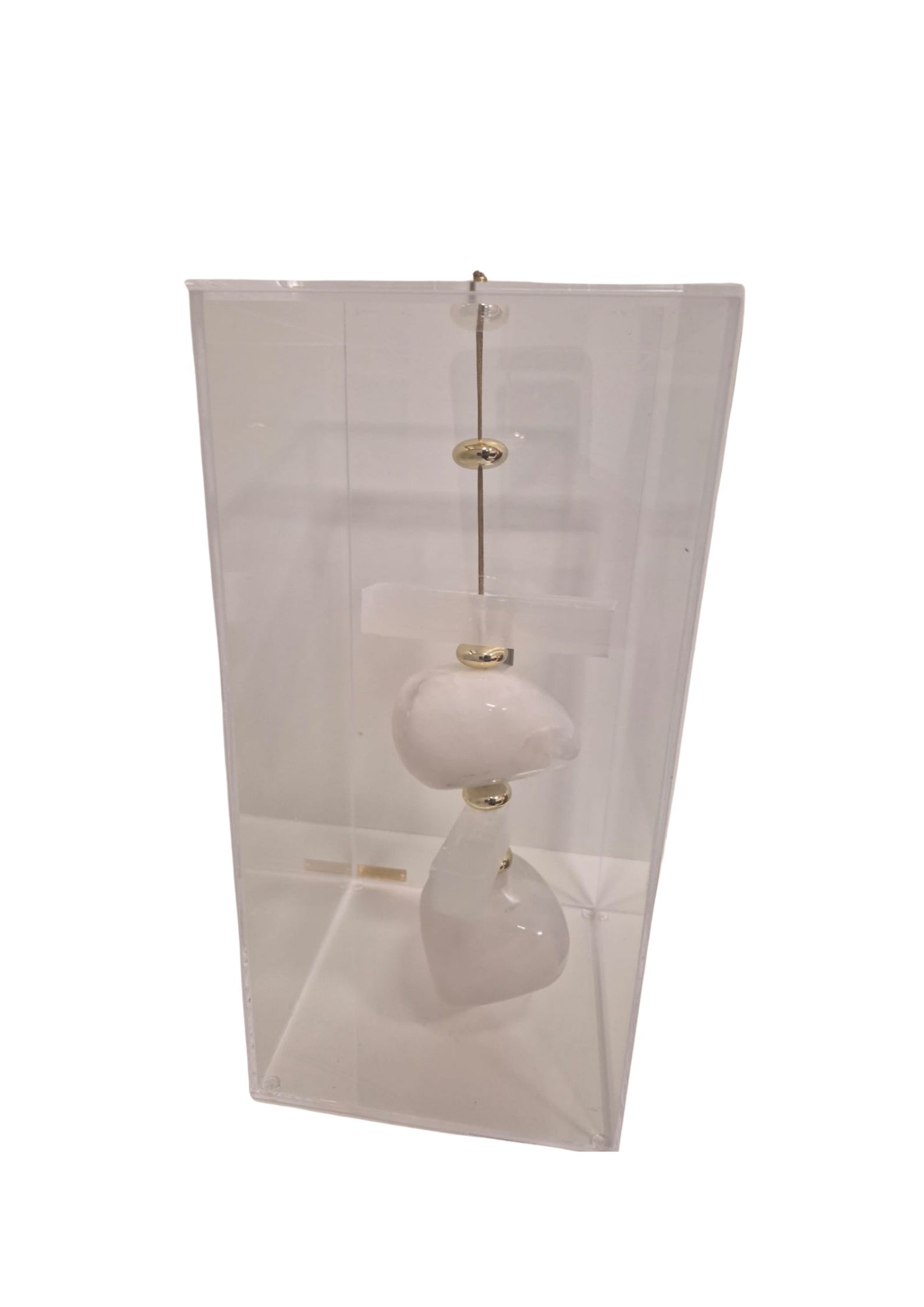 Cubo Decorativo de Acrílico com Pedras Iluma