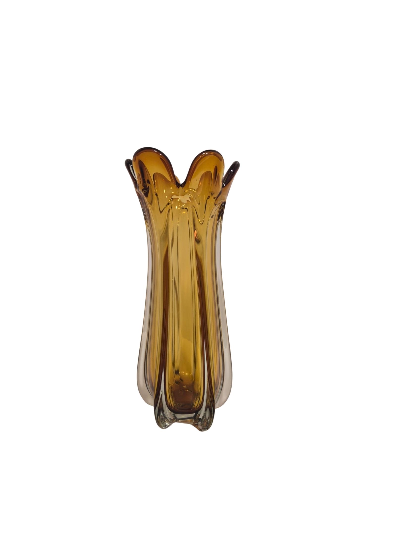 Vaso Decorativo Âmbar Paglio G