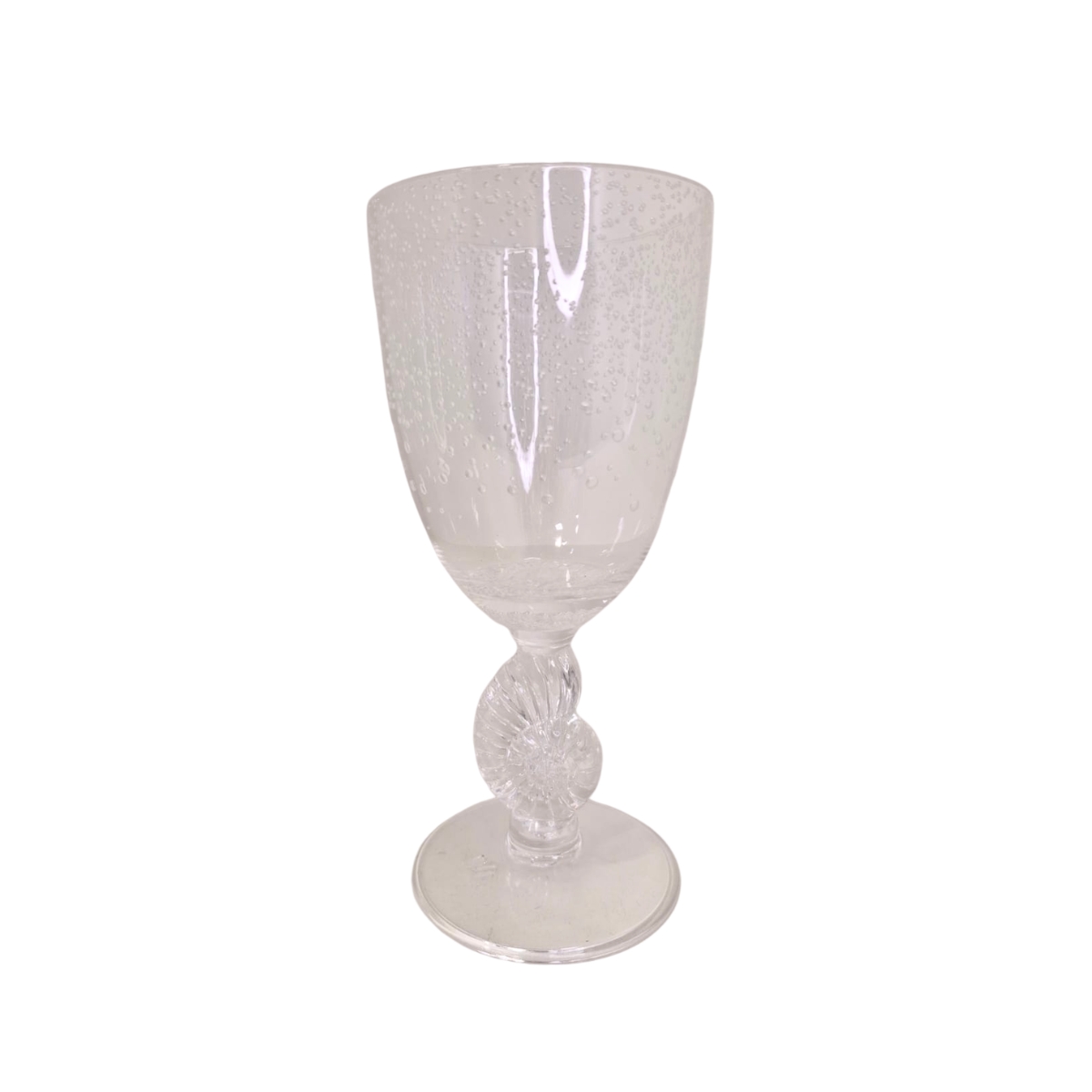 Set taça em Acrílico Com Concha e Bolhas