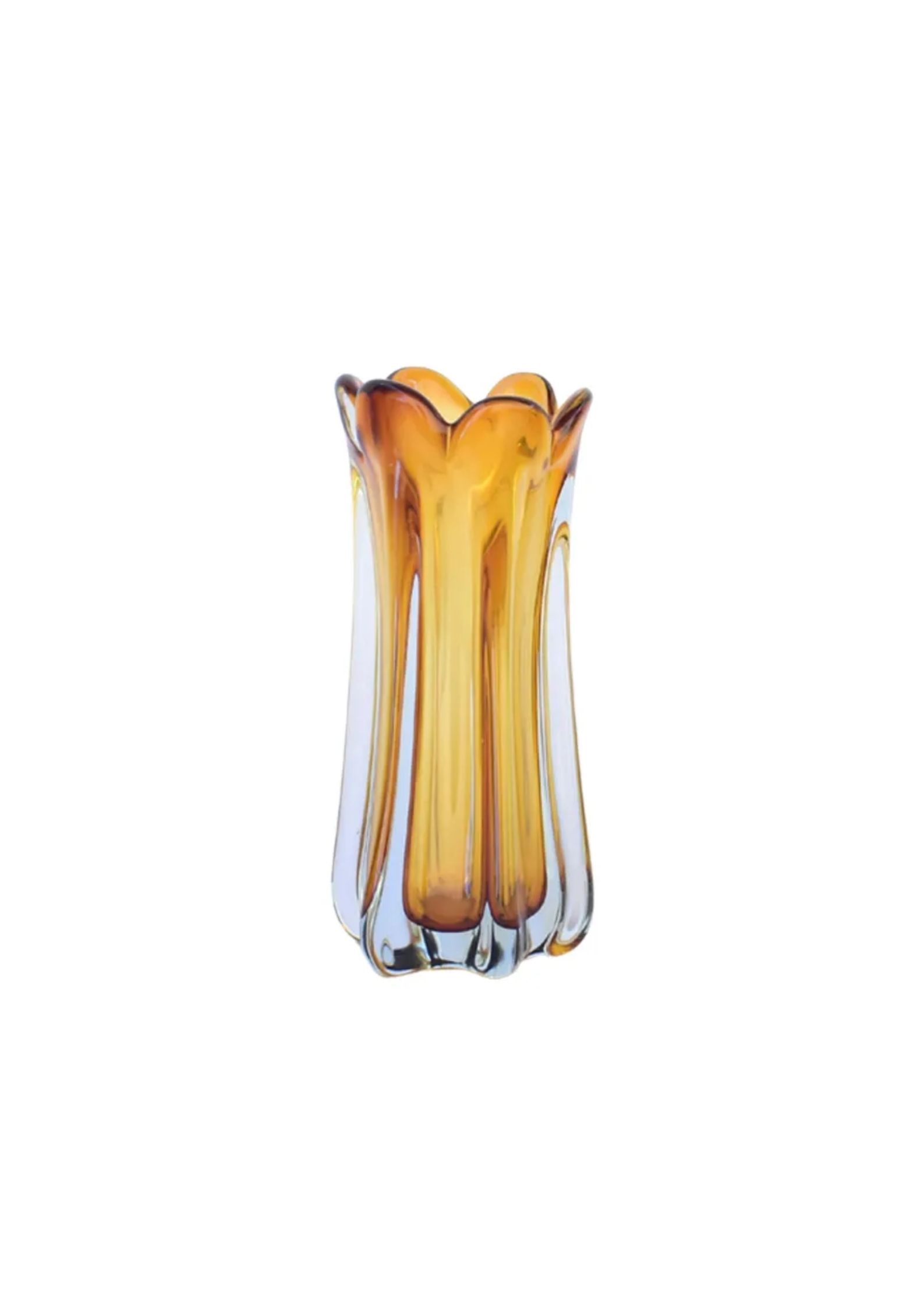 Vaso Decorativo Âmbar Paglio P