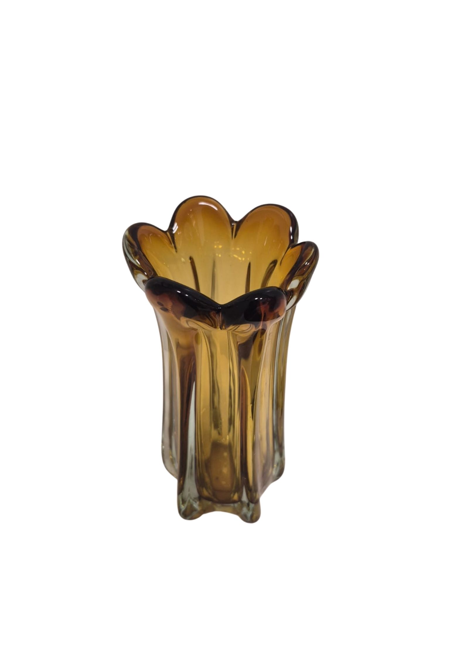 Vaso Decorativo Âmbar Paglio P - Imagem 2