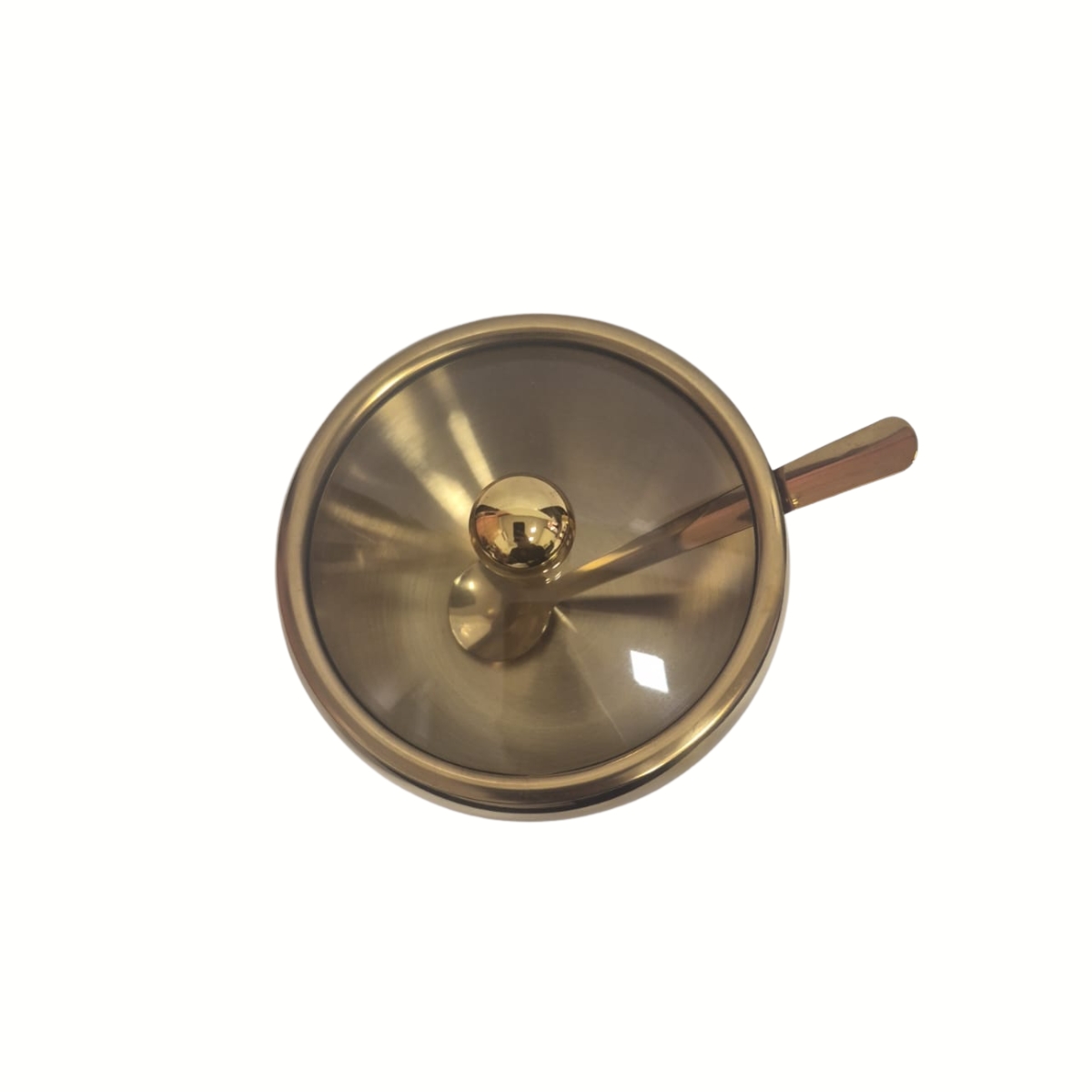 Açucareiro / Molheira em Aço Inox Dourado - Imagem 2