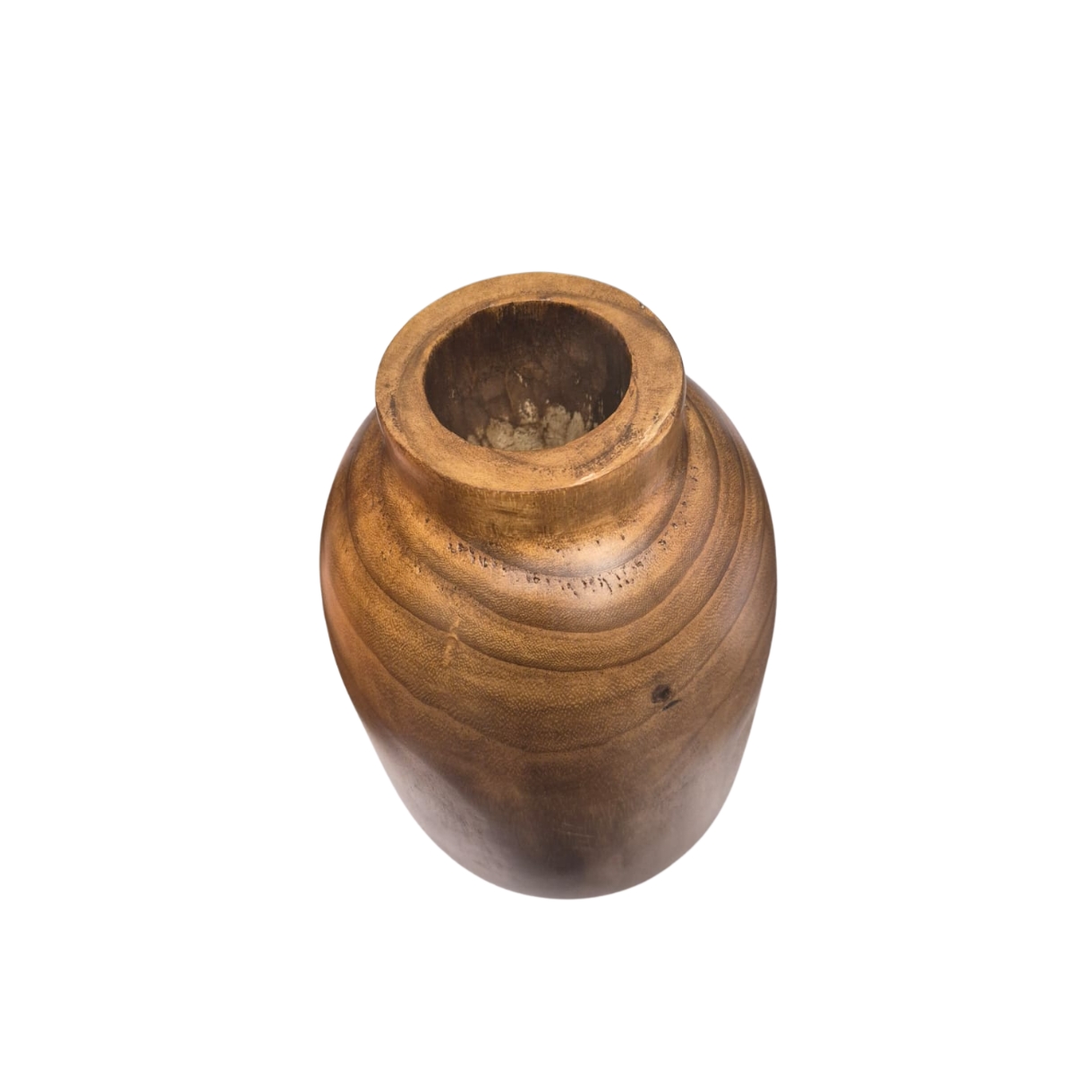 Vaso Decorativo em Madeira M - Imagem 2