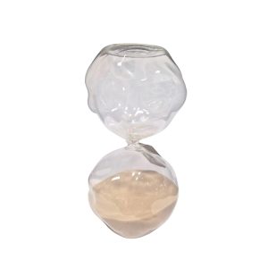 Ampulheta Decorativa em Vidro – 60 Minutos