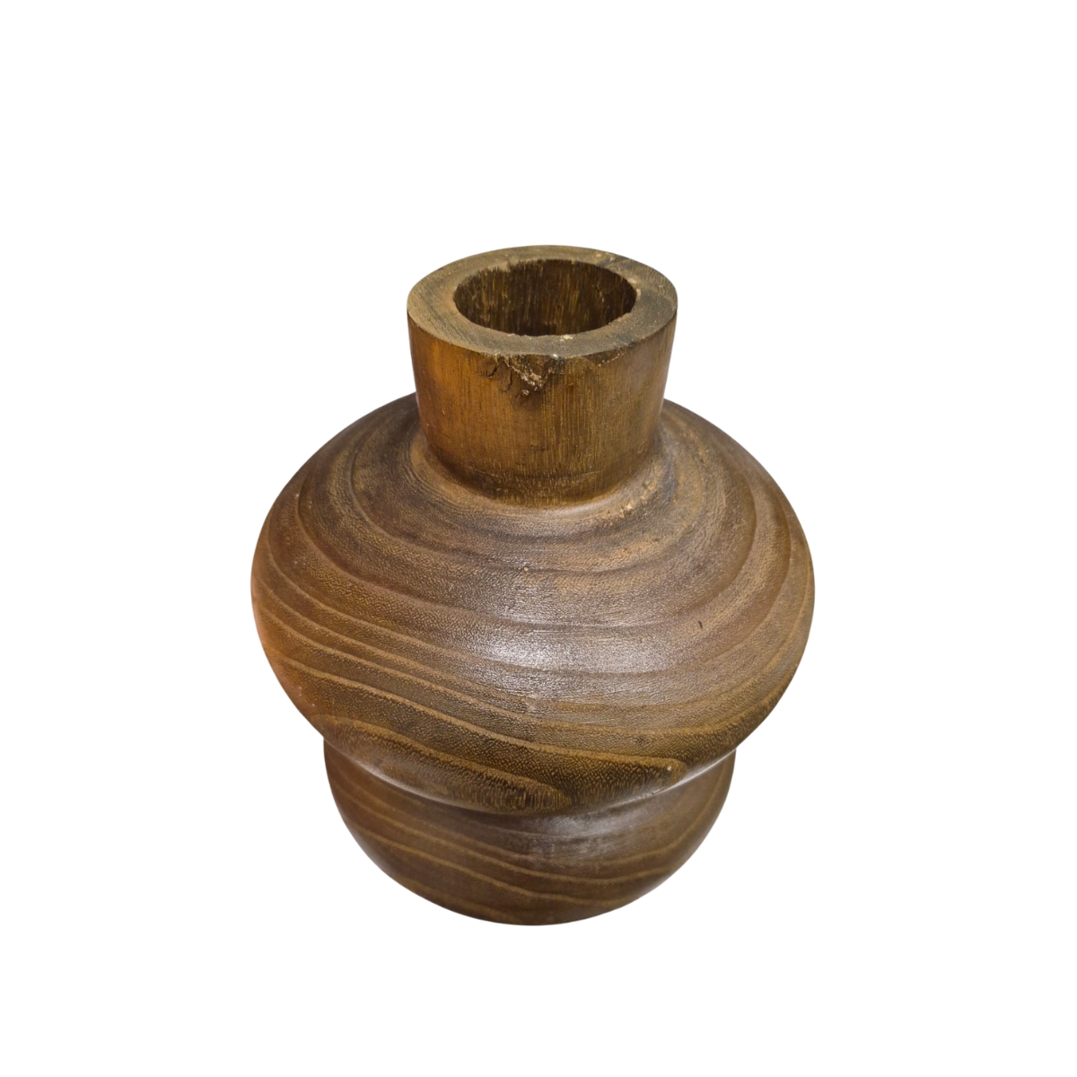 Vaso Decorativo em Madeira G - Imagem 2