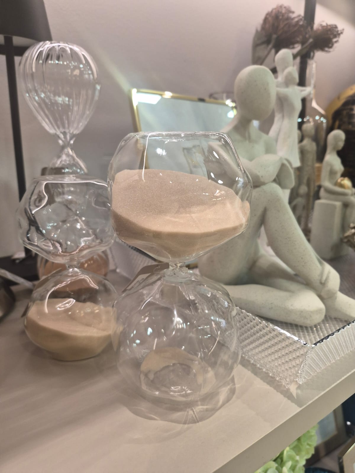 Ampulheta Decorativa em Vidro – 60 Minutos - Imagem 5