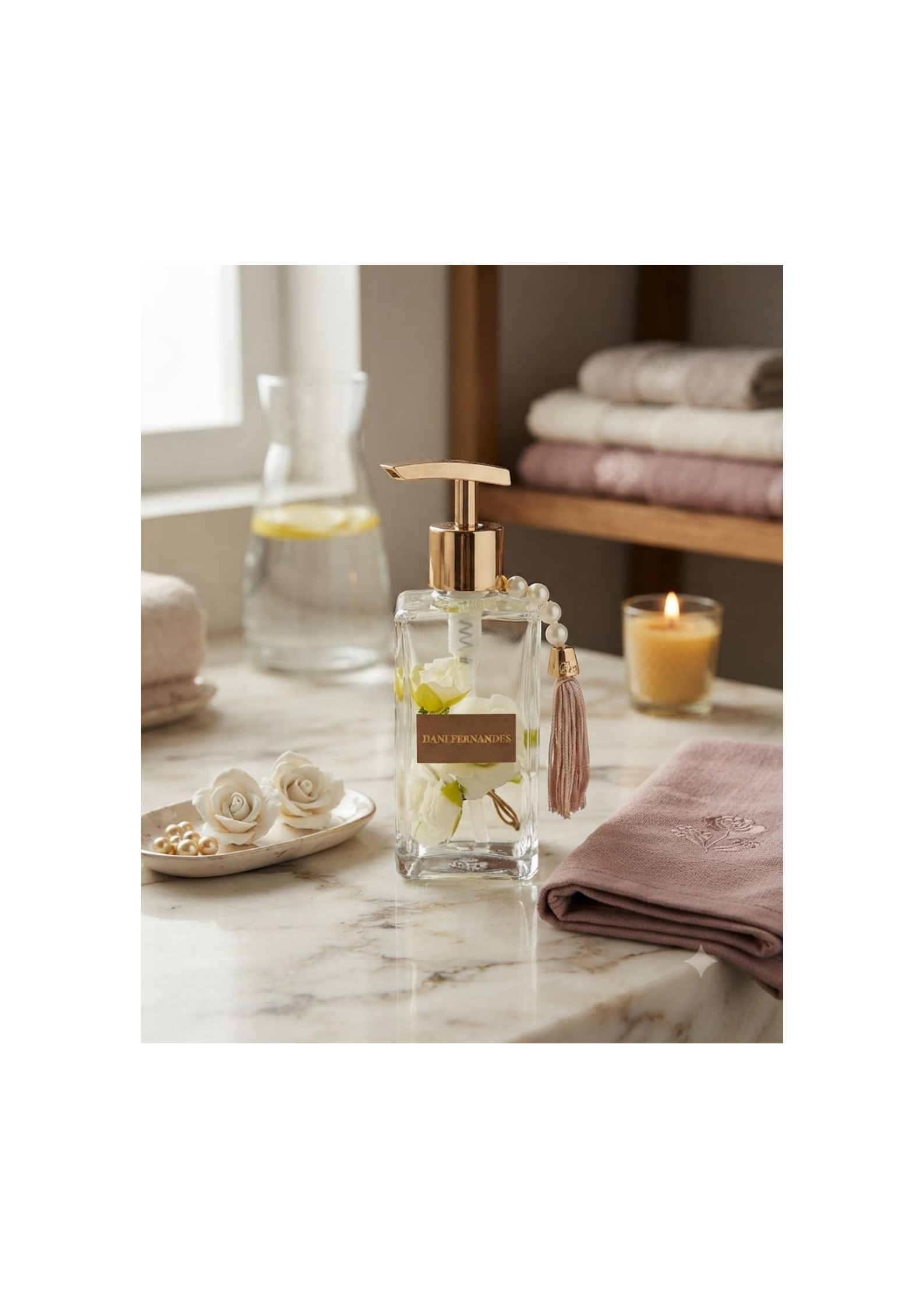 Sabonete Liquido Mini Rosas Tenue 250ml - Dani Fernandes - Imagem 2