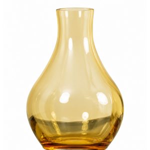 Vaso Decorativo Em Murano Veritas Ambar M