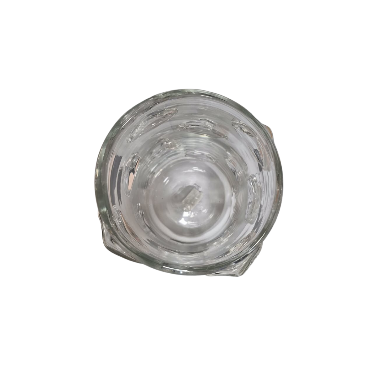 Vaso Decorativo em Vidro Incolor com Esferas - Imagem 2