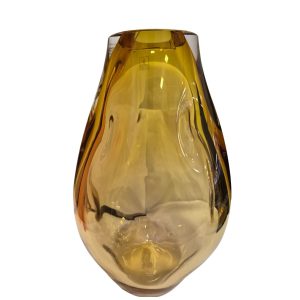 Vaso Decorativo em Murano Soraya Âmbar - M