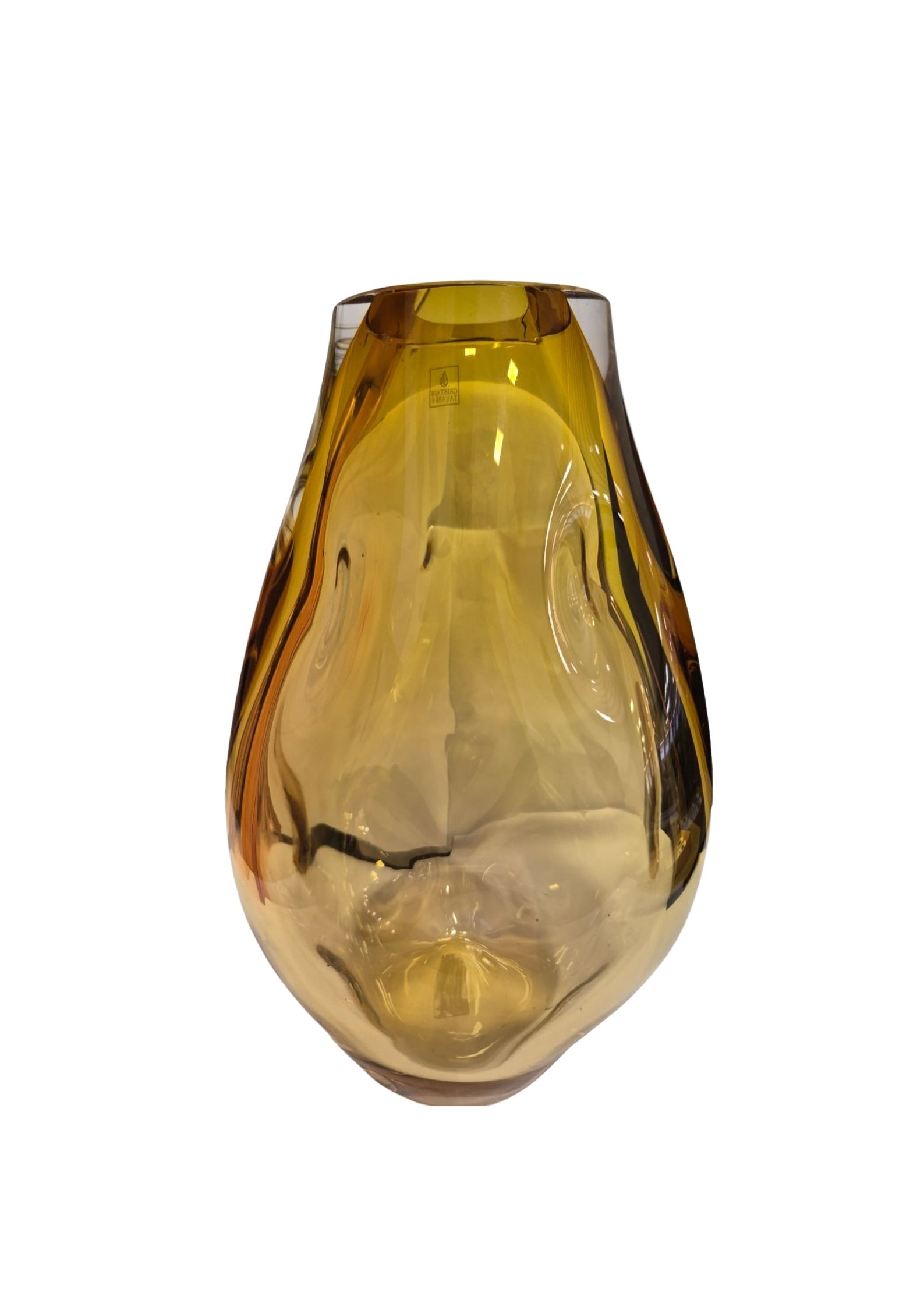 Vaso Decorativo em Murano Soraya Âmbar - M
