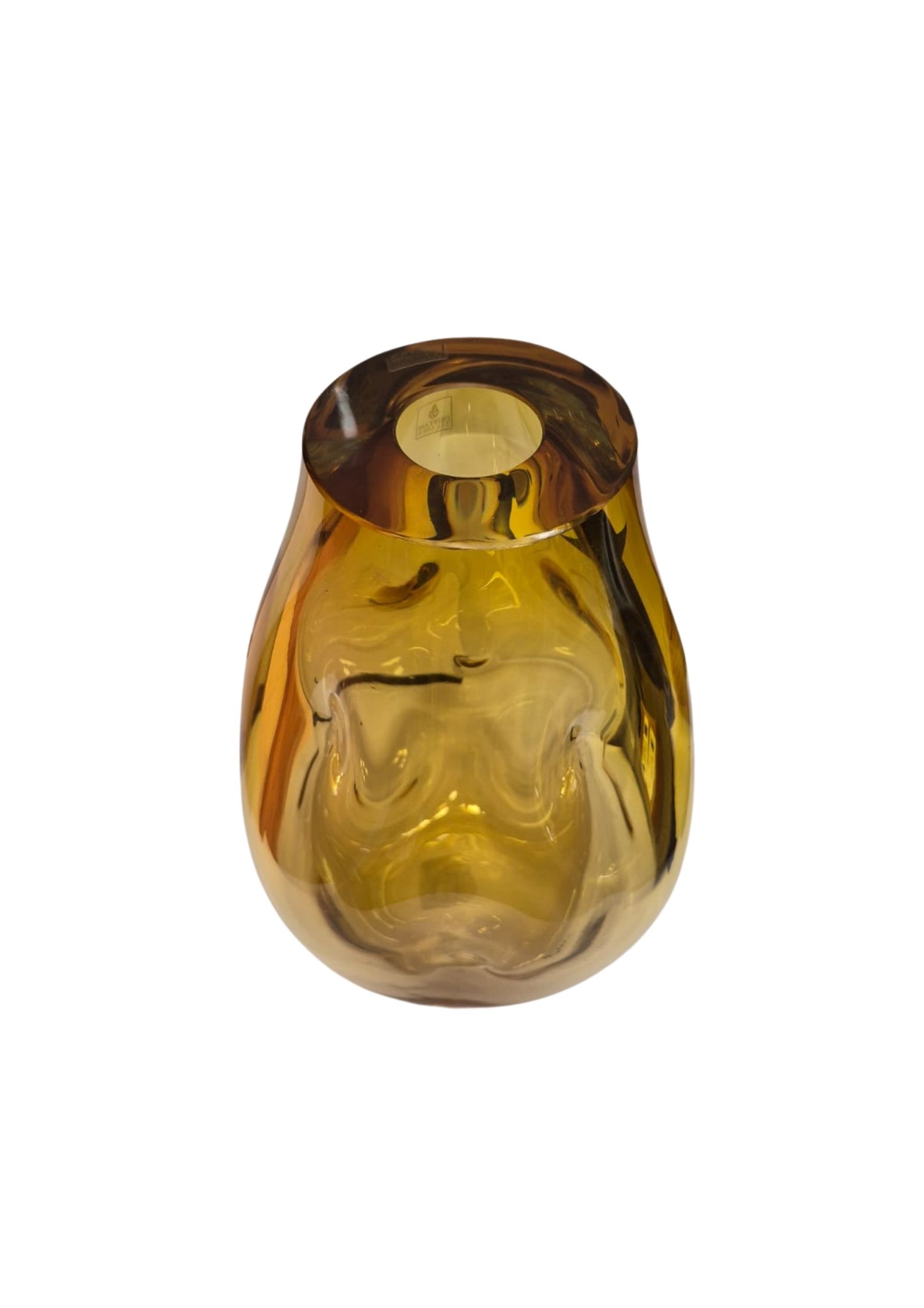 Vaso Decorativo em Murano Soraya Âmbar - M - Imagem 2
