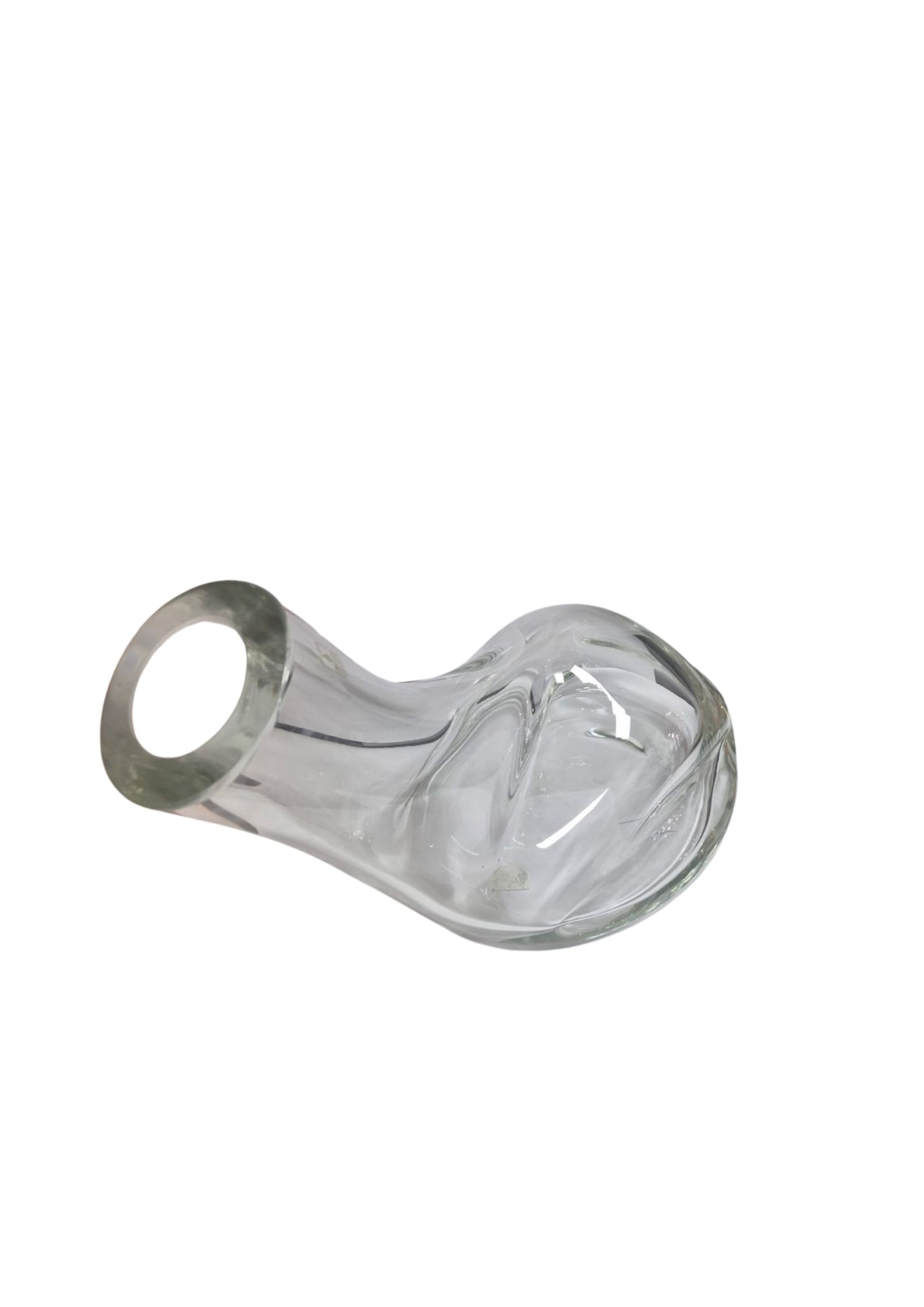 Vaso De Decoração Em Murano Liora Transparente - Imagem 2